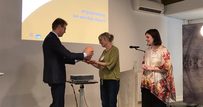 Award prijs Liesbeth Mevissen